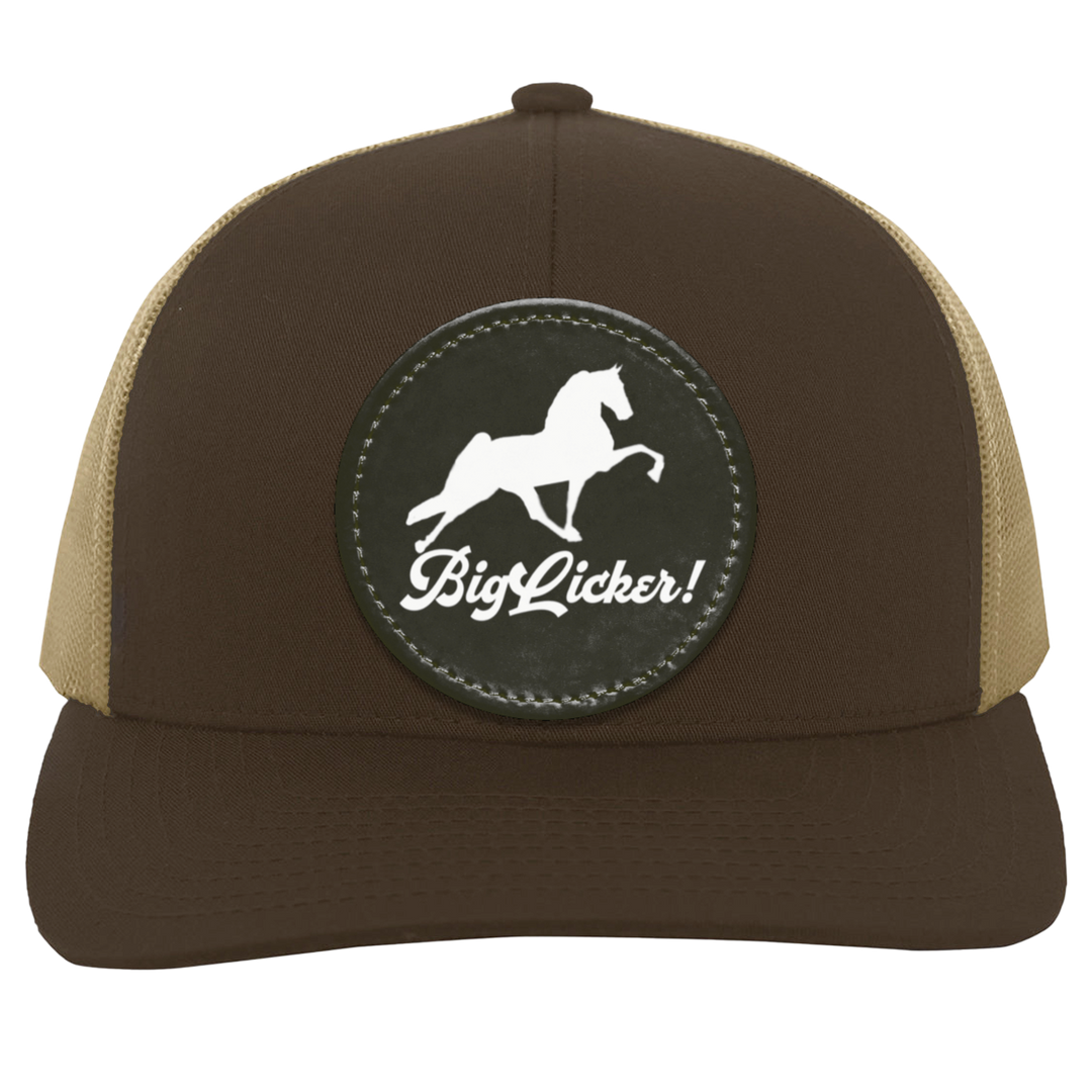 BIG LICKER OVAL 104C Trucker Snap Back - Patch