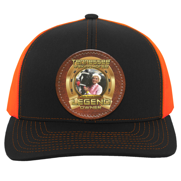 KATHY PARROTT JAMISON (TWH LEGENDS) HAT 104C Trucker Snap Back - Patch
