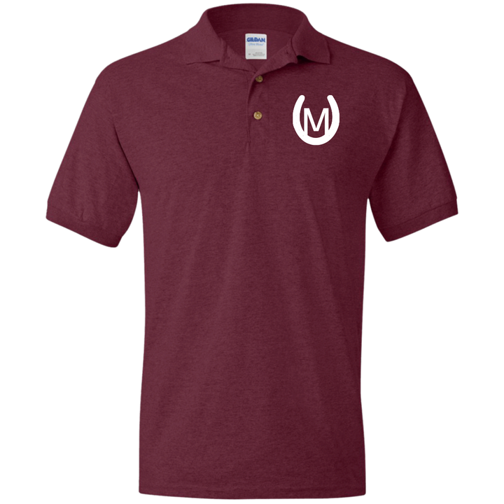 MANES RANCH (white) G880 Jersey Polo Shirt