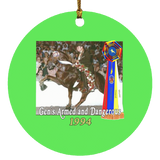 WGC GENS ARMED AND DANGEROUS SUBORNC Circle Ornament