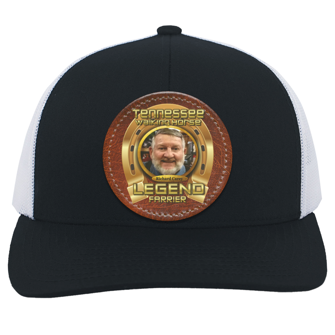 RICHARD CAREY (TWH LEGENDS) HAT 104C Trucker Snap Back - Patch