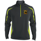 MISSOURI FOX TROTTER 1 ST851 Men's Sport Wicking Colorblock 1/2 Zip