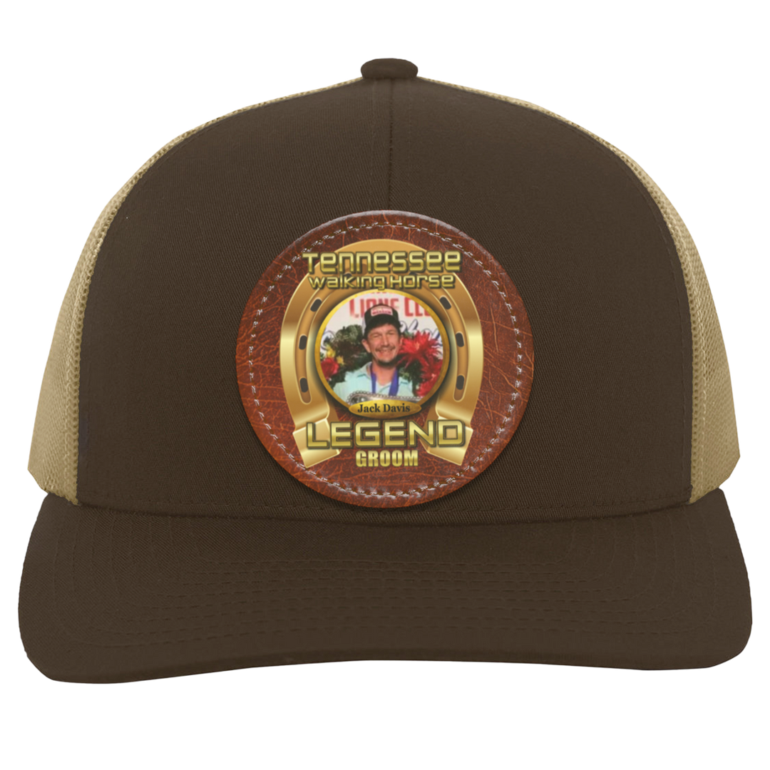 JACK DAVIS (TWH LEGENDS) HAT 104C Trucker Snap Back - Patch