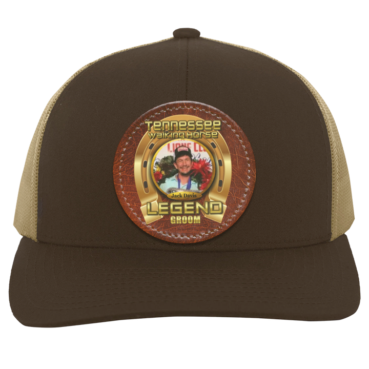 JACK DAVIS (TWH LEGENDS) HAT 104C Trucker Snap Back - Patch