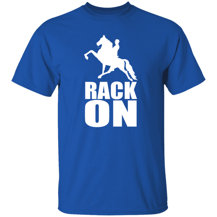 RACK ON RACKING (WHITE ART) G500 5.3 oz. T-Shirt