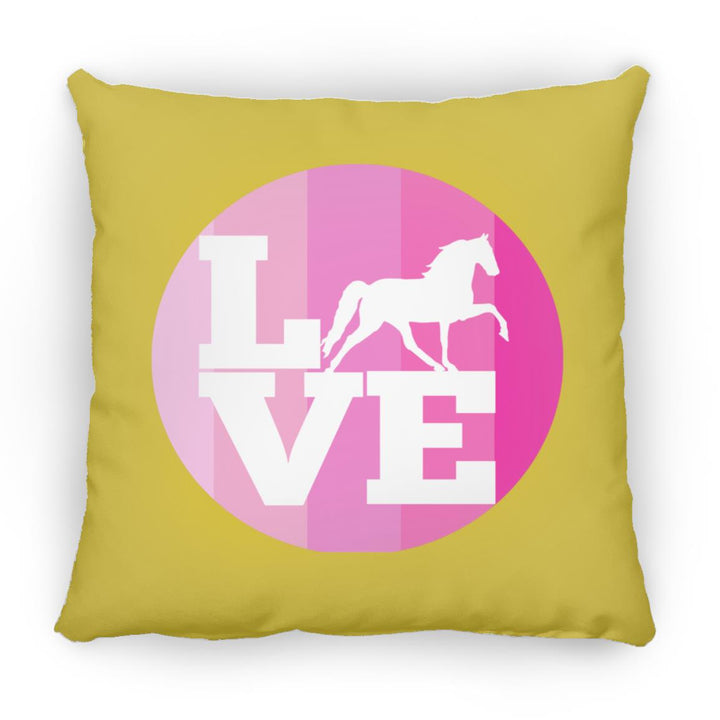 LOVE TWH PLEASURE SHADES OF PINK ZP18 Large Square Pillow