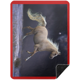 PALOMINO HORSE 1 BSHL Premium Black Sherpa Blanket 60x80