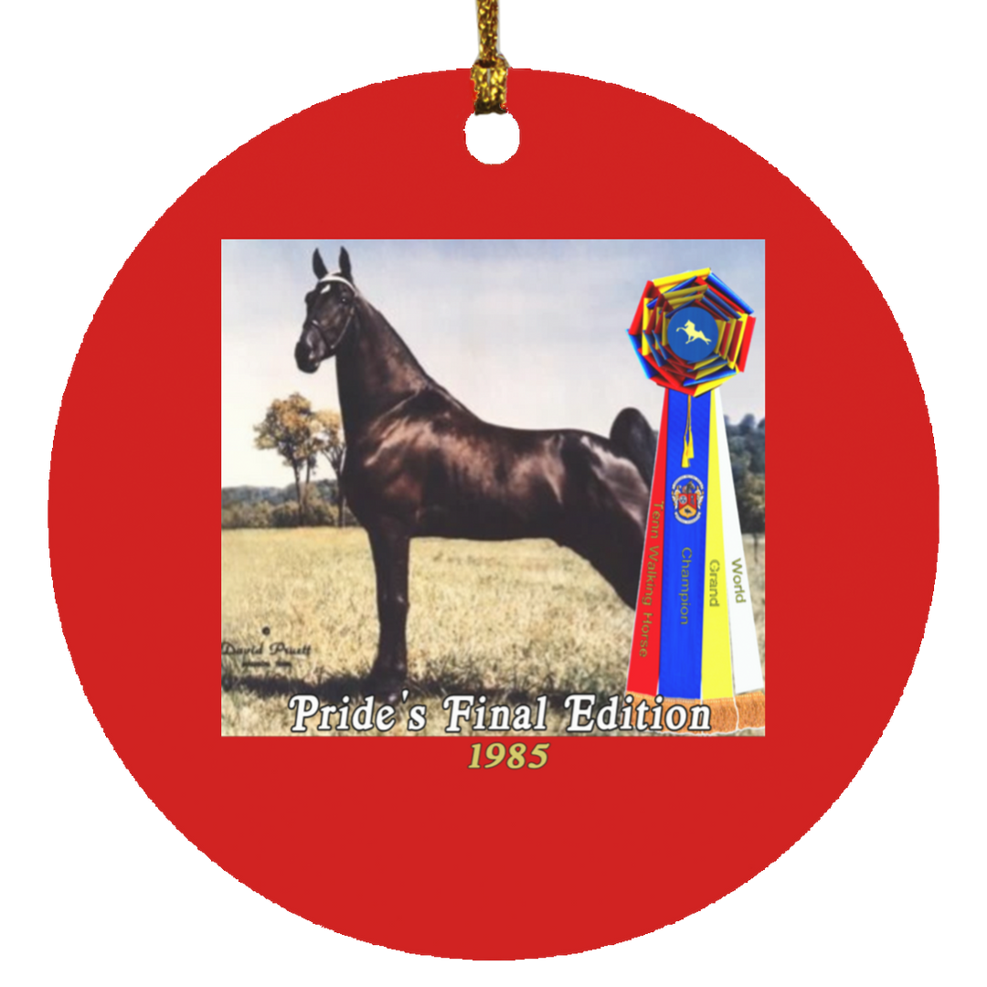 WGC PRIDES FINAL EDITION SUBORNC Circle Ornament