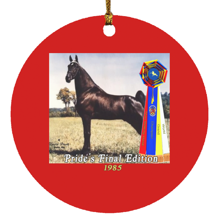 WGC PRIDES FINAL EDITION SUBORNC Circle Ornament