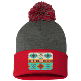 DUTTON RANCH 1 SP15 Pom Pom Knit Cap - Patch