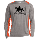 MISSOURI FOX TROTTER TUMBLER ART ST361LS Long Sleeve Heather Colorblock Performance Tee