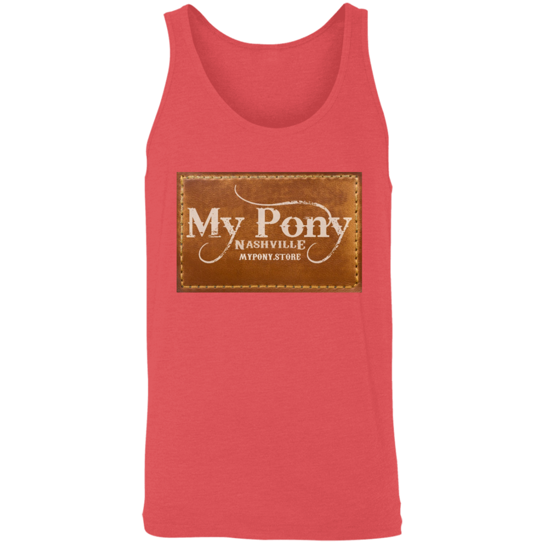 MY PONY NASHVILLE BRAND 3480 Unisex Tank