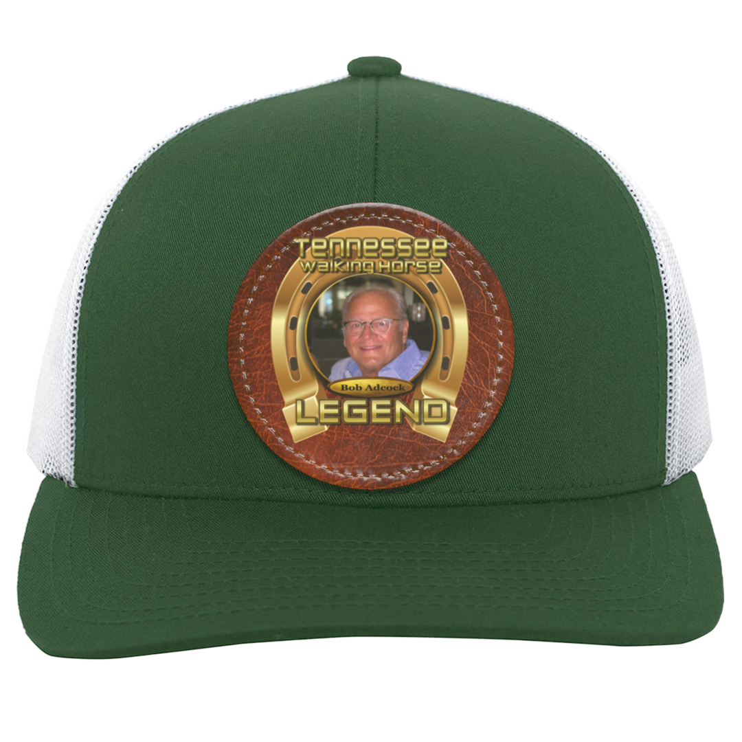 BOB ADCOCK (TWH LEGENDS) HAT 104C Trucker Snap Back - Patch