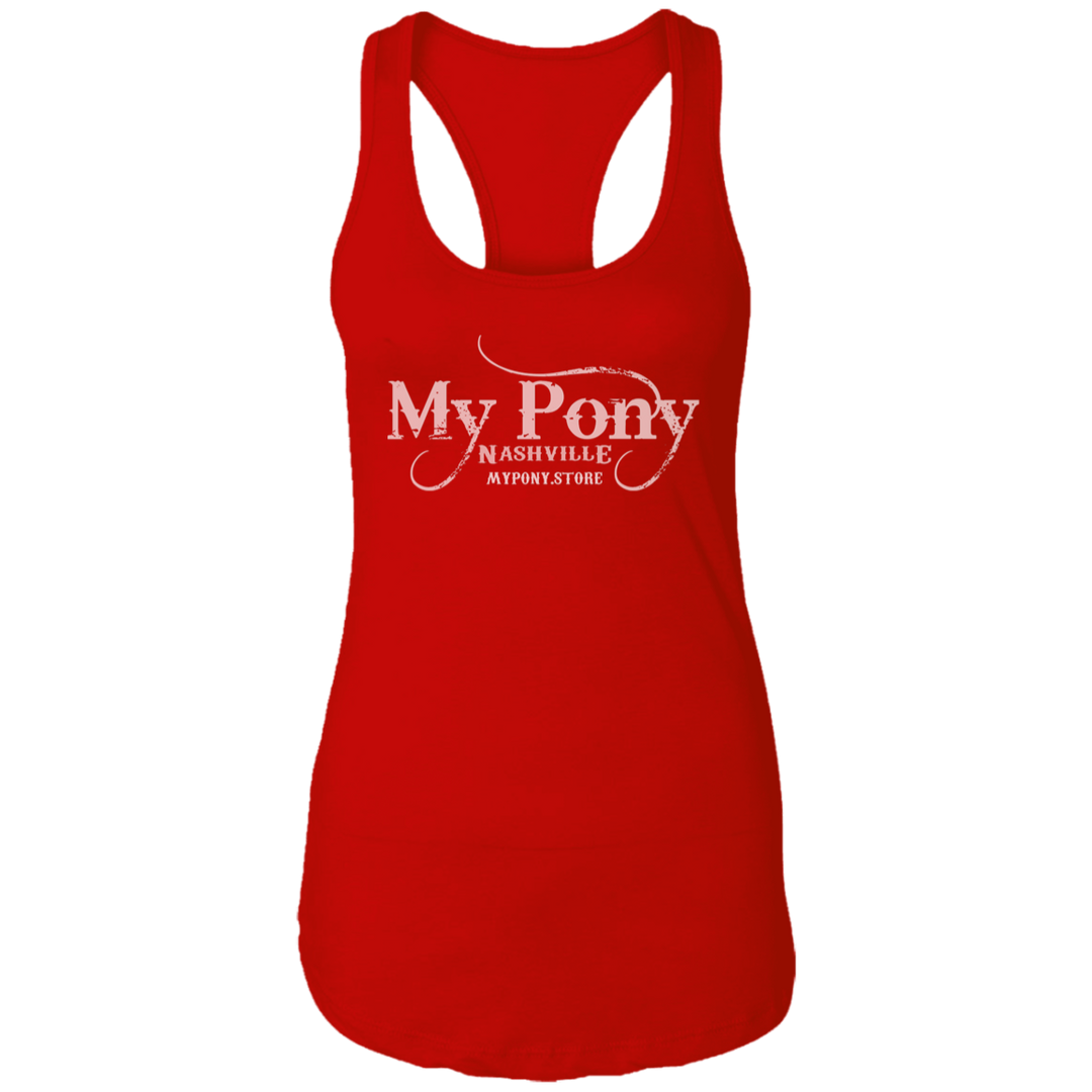 MY PONY NASHVILLE NL1533 Ladies Ideal Racerback Tank