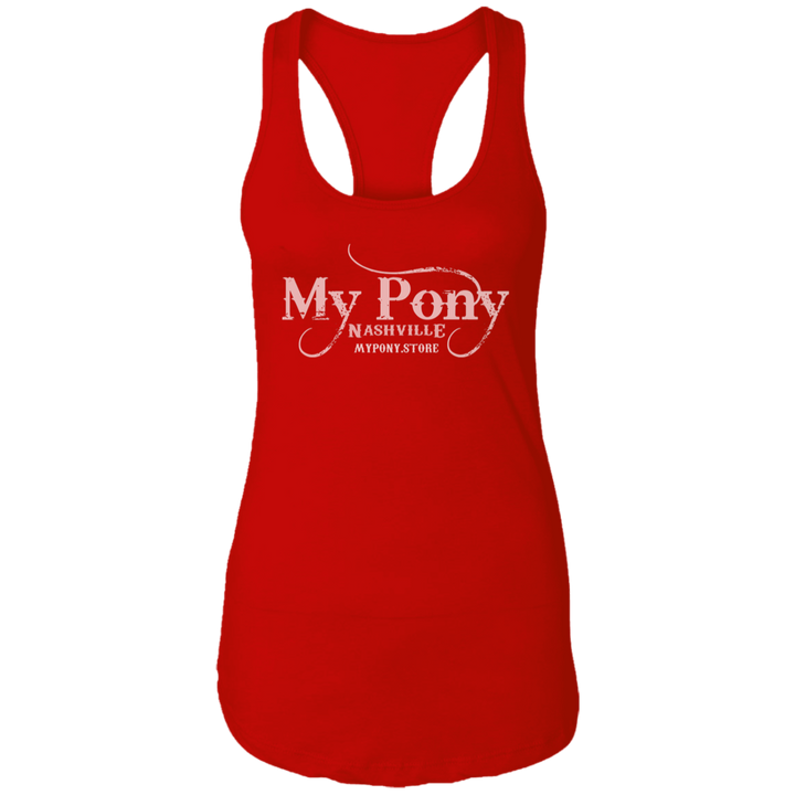 MY PONY NASHVILLE NL1533 Ladies Ideal Racerback Tank