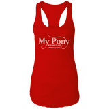 MY PONY NASHVILLE NL1533 Ladies Ideal Racerback Tank