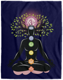 CHAKRAS PLUSH BLANKET (12 STYLES AND SIZES)