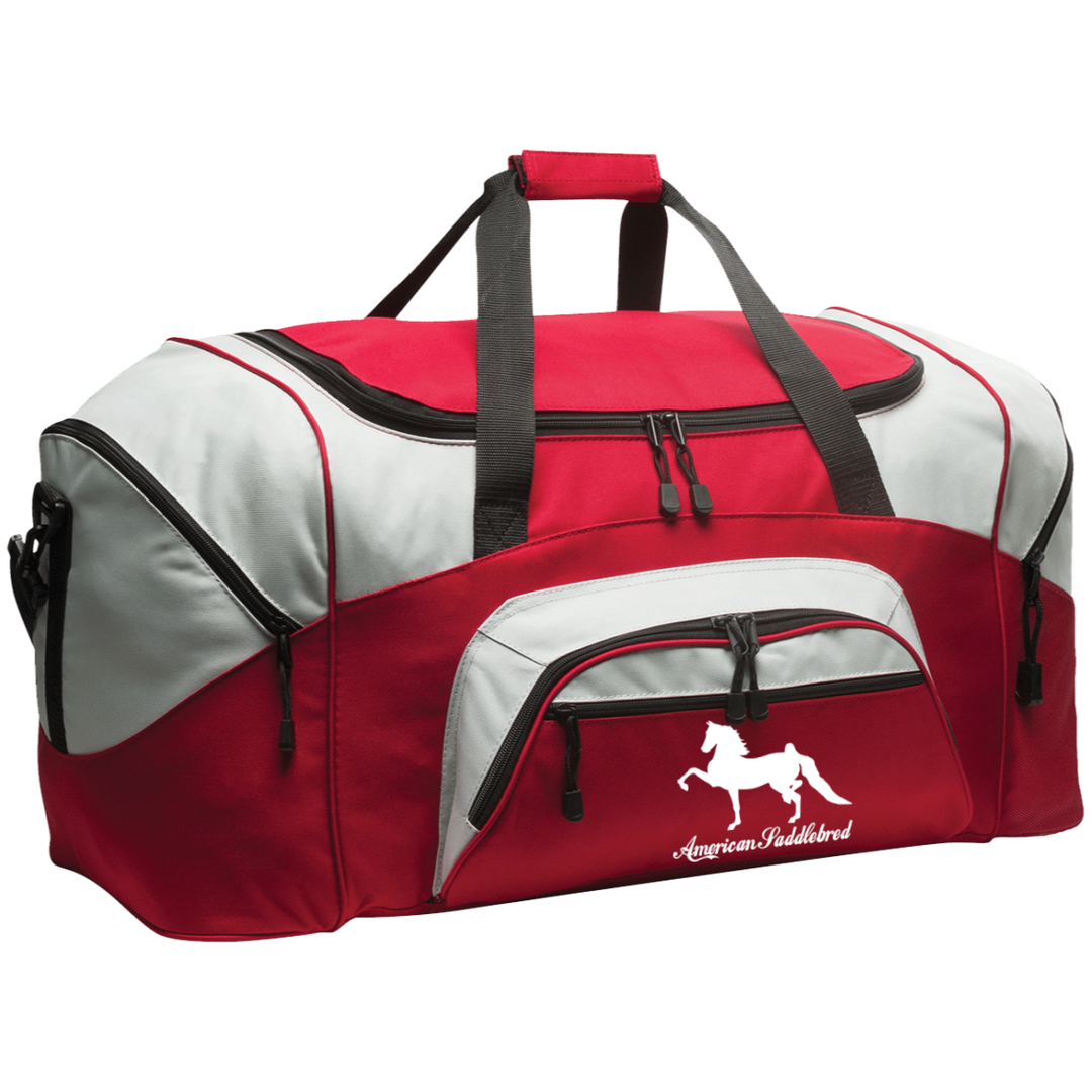 American Saddlebred Design 2 - Copy BG99 Colorblock Sport Duffel