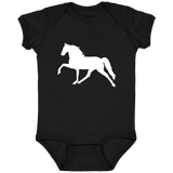 Tennessee Walking Horse (Pleasure) 4424 Infant Fine Jersey Bodysuit