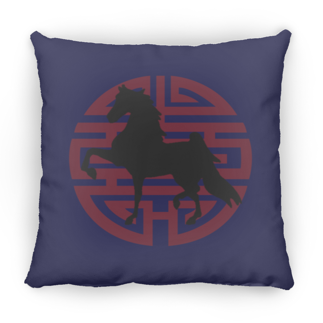 SADDLEBRED JAPANESE ART PILLOWS THREE SIZES