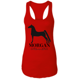 MORGAN STYLE 1 4HORSE NL1533 Ladies Ideal Racerback Tank