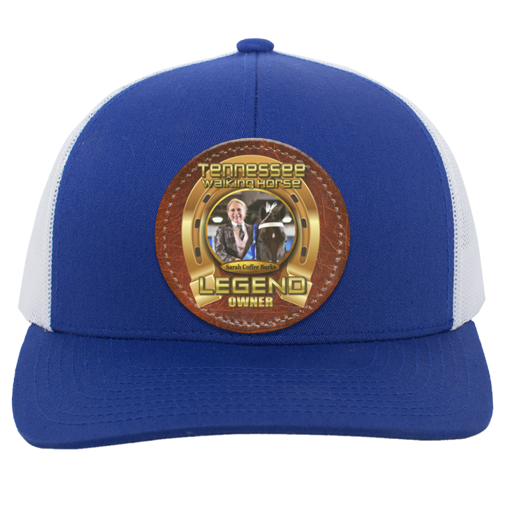 SARAH COFFEE BURKS (TWH LEGENDS) HAT 104C Trucker Snap Back - Patch