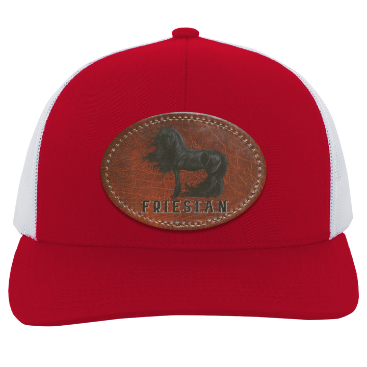 FRIESIAN ON LEATHER 104C Trucker Snap Back - Patch