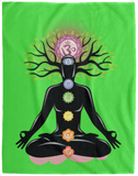 CHAKRAS PLUSH BLANKET (12 STYLES AND SIZES)