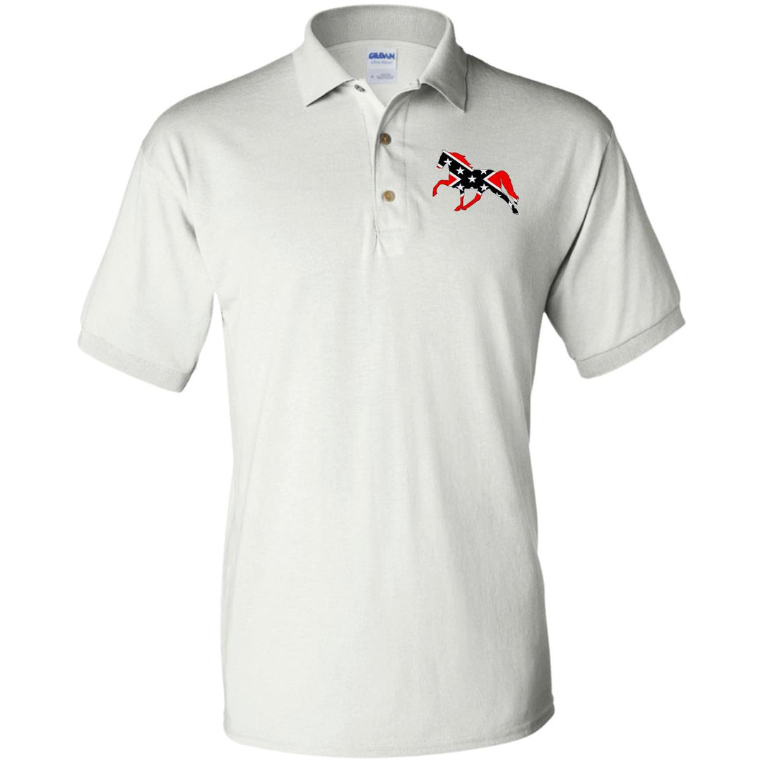 Rebel on the Rail Tennessee Walking Horse Pleasure G880 Jersey Polo Shirt