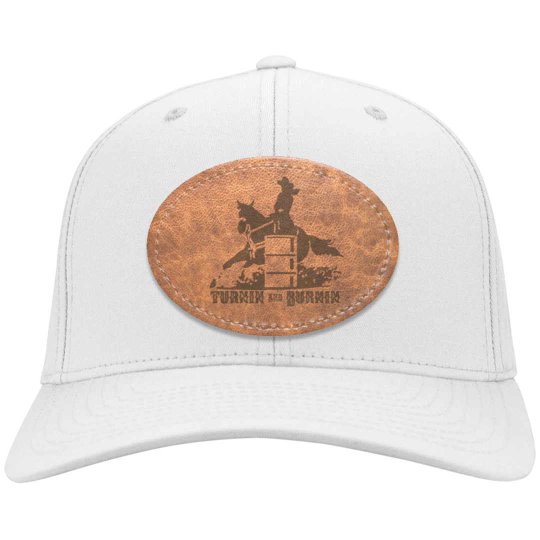 TURNIN AND BURNIN ON LEATHER CP80 Twill Cap - Patch