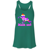 TIE DYE WALK ON B8800 Flowy Racerback Tank
