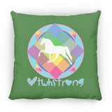 #TWHstrong 3 (Pleasure) ZP14 Small Square Pillow