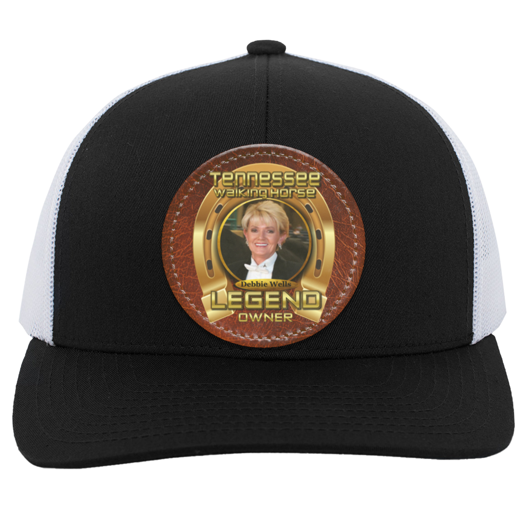 DEBBIE WELLS (TWH LEGENDS) HAT 104C Trucker Snap Back - Patch