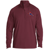 Rebel on the Rail Tennessee Walking Horse Performance ST850 1/2 Zip Raglan Performance Pullover