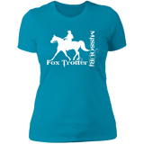 MISSOURI FOX TROTTER (white) 4HORSE NL3900 Ladies' Boyfriend T-Shirt