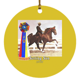 WGC SETTING SUN SUBORNC Circle Ornament