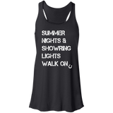 Summer Nights Showring Lights Walk On B8800 Flowy Racerback Tank