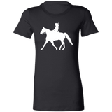 Missouri Fox Trotter LADY FINAL ART WHITE 6004 Ladies' Favorite T-Shirt