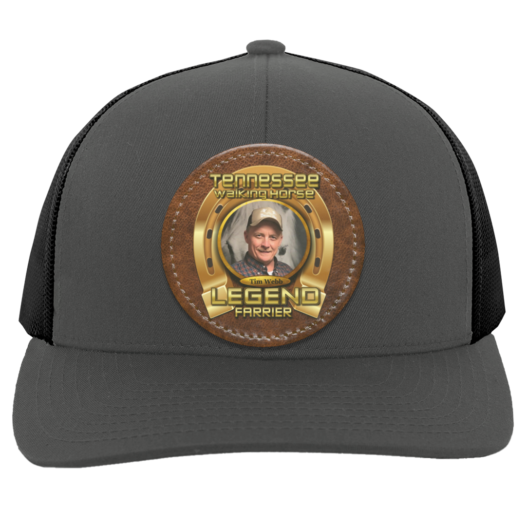 TIM WEBB (TWH LEGENDS) HAT 104C Trucker Snap Back - Patch