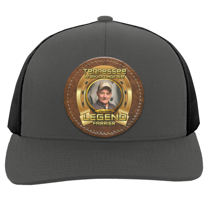 TIM WEBB (TWH LEGENDS) HAT 104C Trucker Snap Back - Patch