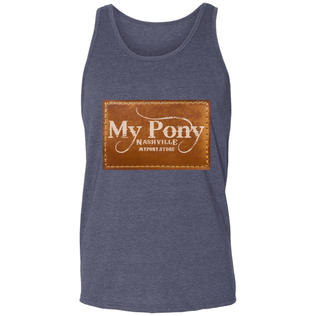MY PONY NASHVILLE BRAND 3480 Unisex Tank