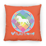 #TWHstrong 3 (Pleasure) ZP14 Small Square Pillow