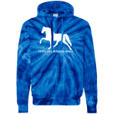 Tennessee Walker 4HORSE CD877 Unisex Tie-Dyed Pullover Hoodie