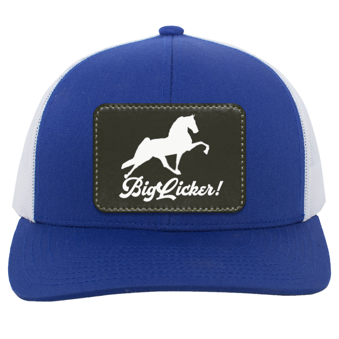 BIG LICKER OVAL 104C Trucker Snap Back - Patch