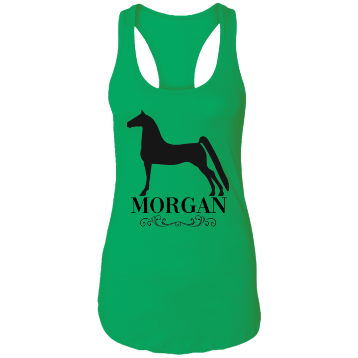 MORGAN STYLE 1 4HORSE NL1533 Ladies Ideal Racerback Tank