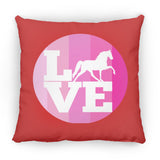 LOVE TWH PLEASURE SHADES OF PINK ZP16 Medium Square Pillow