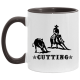 CUTTING STYLE 1 4HORSE AM11OZ 11 oz. Accent Mug