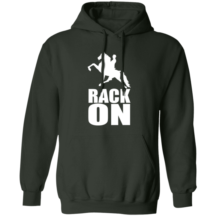 RACK ON RACKING (WHITE ART) G185 Pullover Hoodie