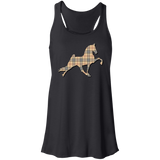 TENNESSEE WALKING PERFORMANCE HORSE  (BURBURY) B8800 Flowy Racerback Tank