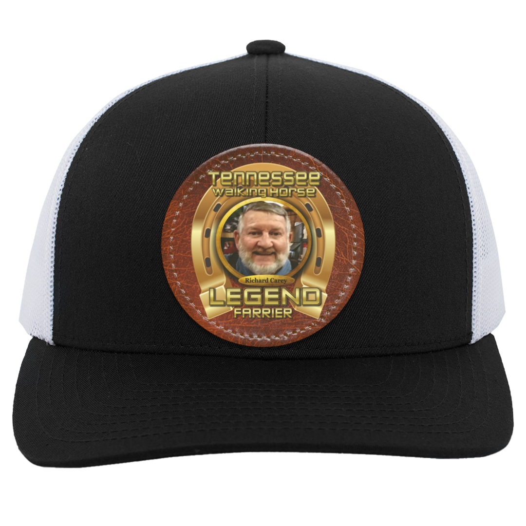 RICHARD CAREY (TWH LEGENDS) HAT 104C Trucker Snap Back - Patch